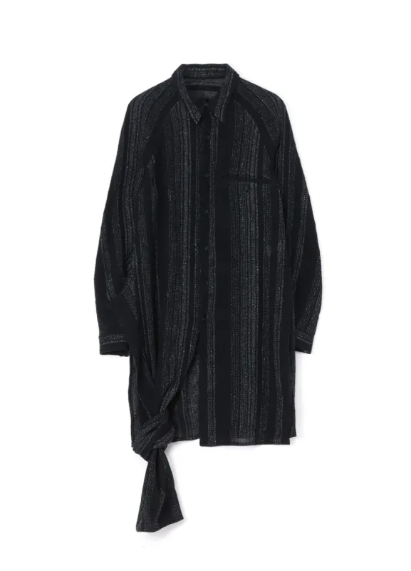 C/L S.T C M-TIED HEM STRIPE B sold by Yohji Yamamoto