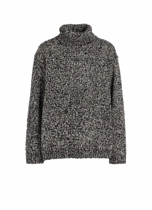 3G PLAIN STITCH TURTLE NECK KNIT sold by Yohji Yamamoto