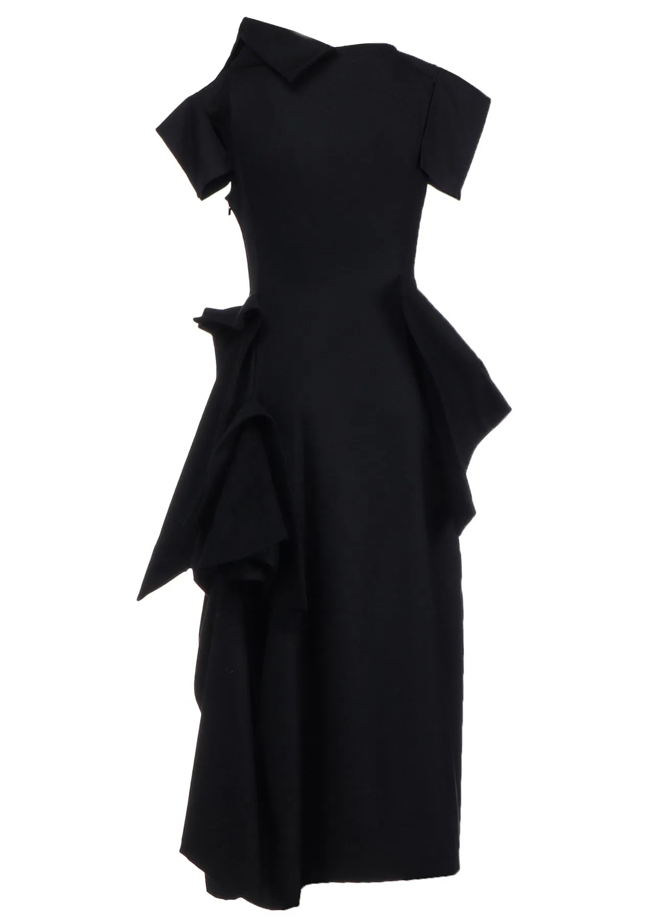 ASYMMETRY SLEEVELESS DRESS sold by Yohji Yamamoto product image thumbnail 5