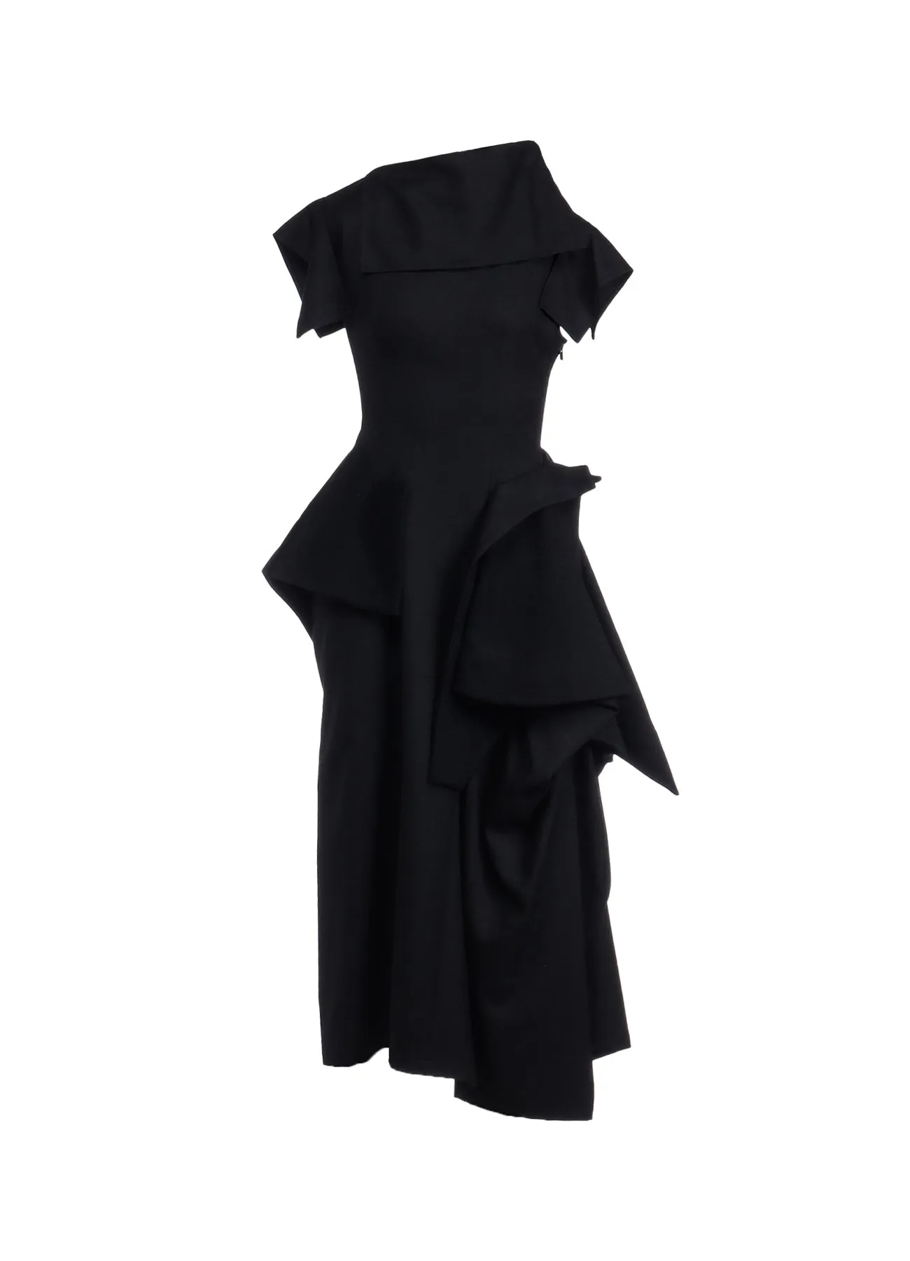 ASYMMETRY SLEEVELESS DRESS sold by Yohji Yamamoto