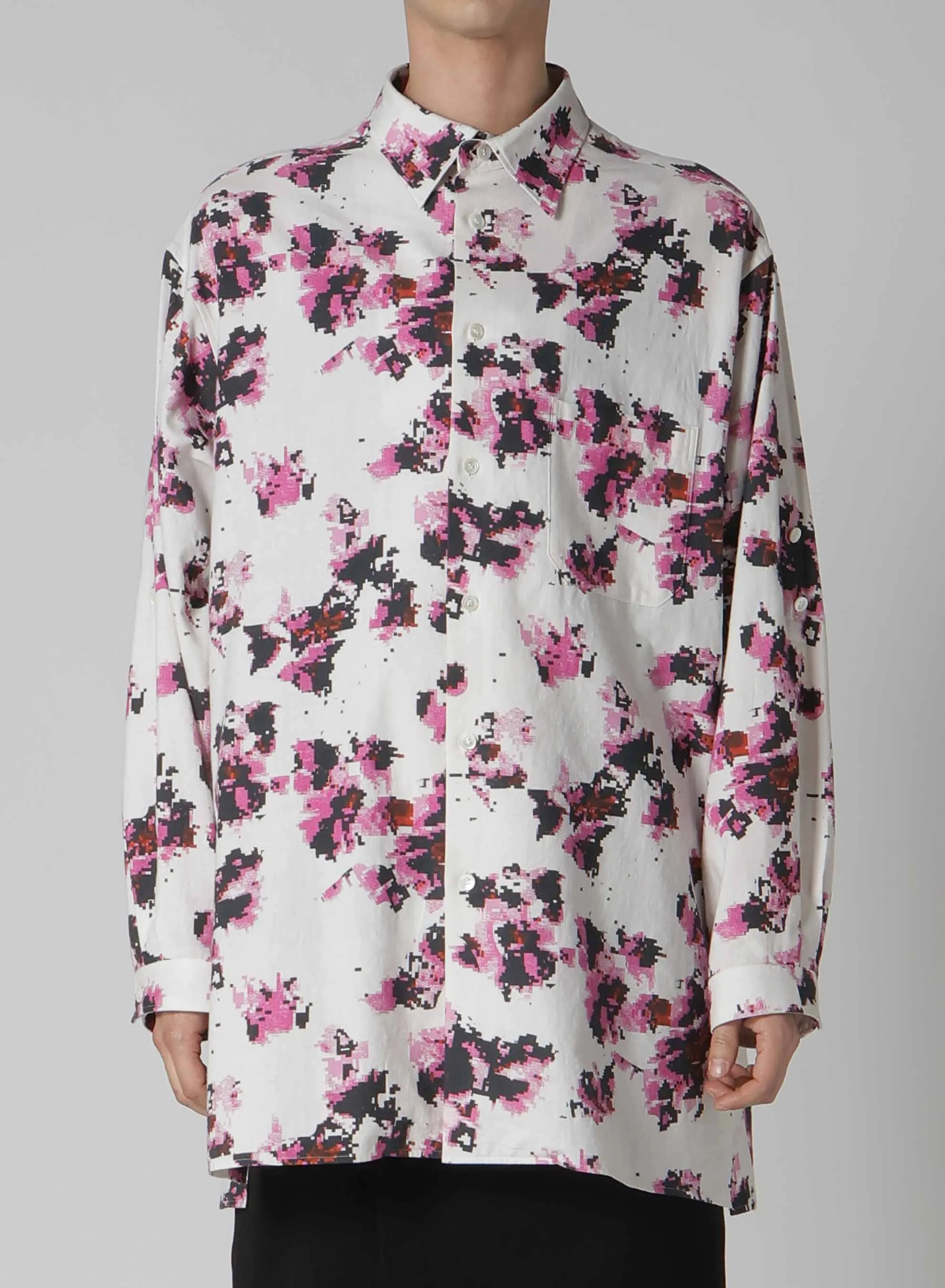 KHADI FLOWER PT BIG BLOUSE sold by Yohji Yamamoto product image thumbnail 2
