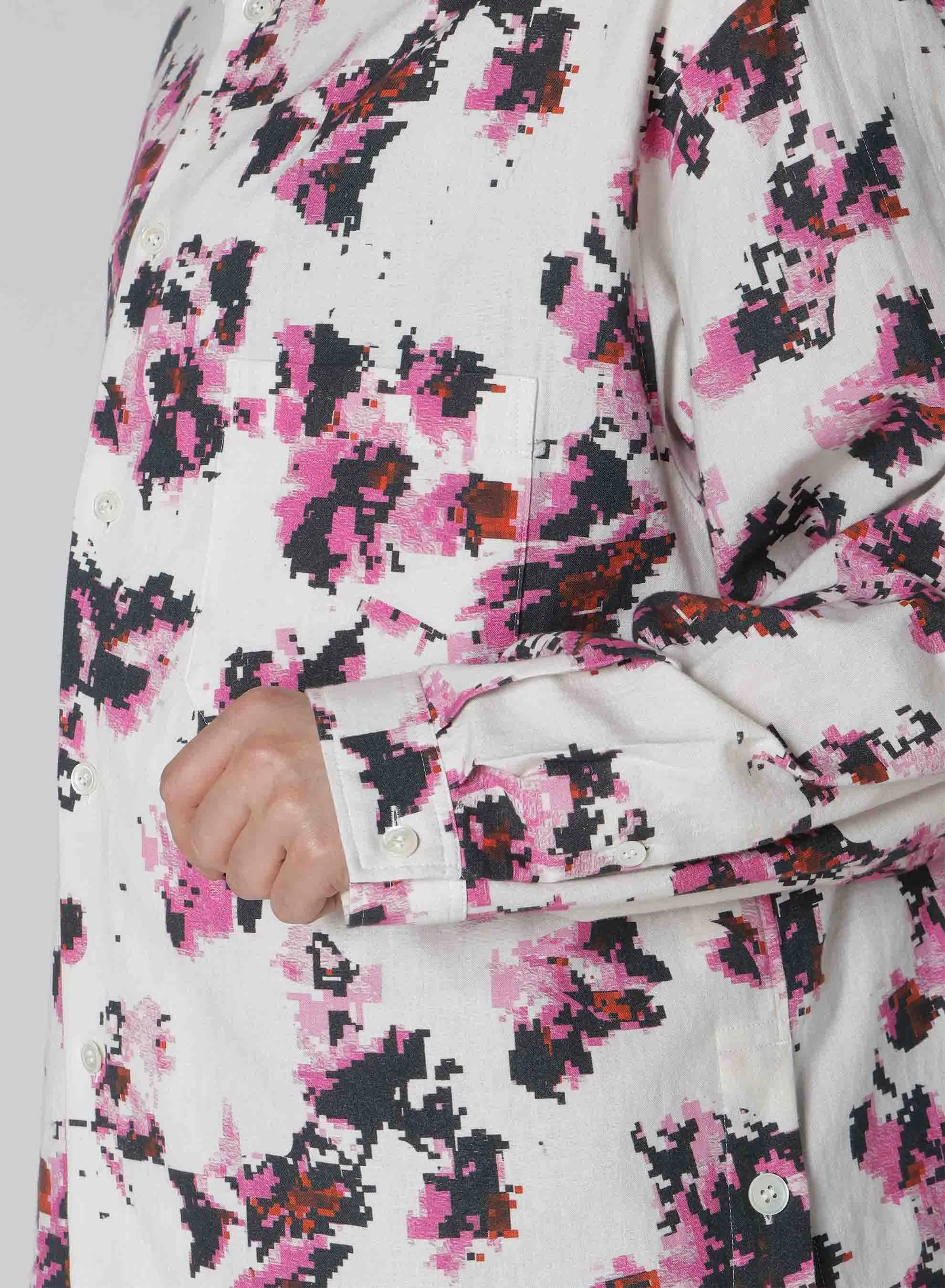 KHADI FLOWER PT BIG BLOUSE sold by Yohji Yamamoto product image thumbnail 5