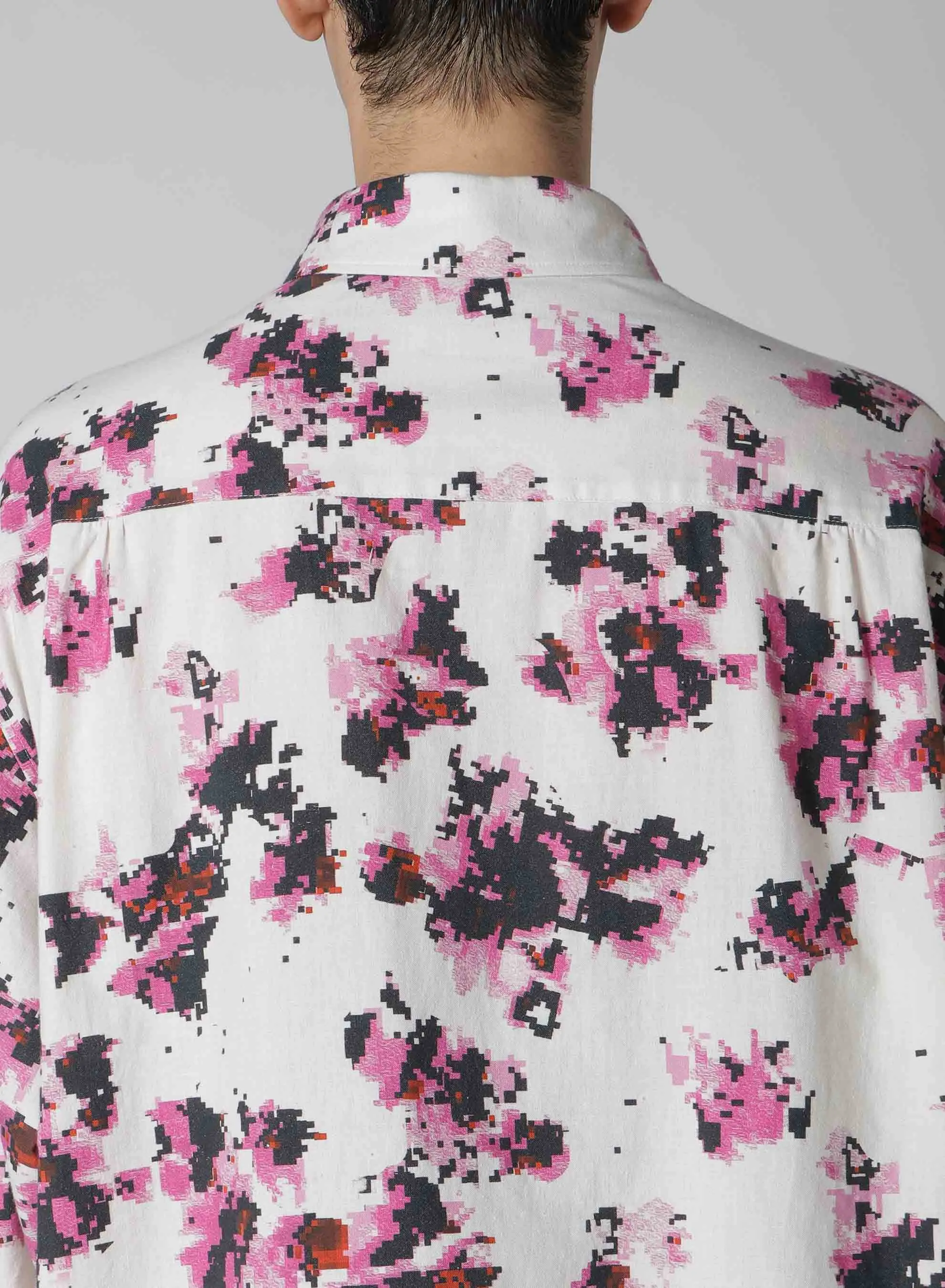 KHADI FLOWER PT BIG BLOUSE sold by Yohji Yamamoto product image thumbnail 4