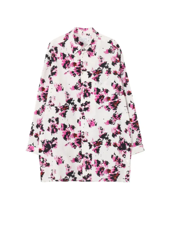 KHADI FLOWER PT BIG BLOUSE made by Yohji Yamamoto