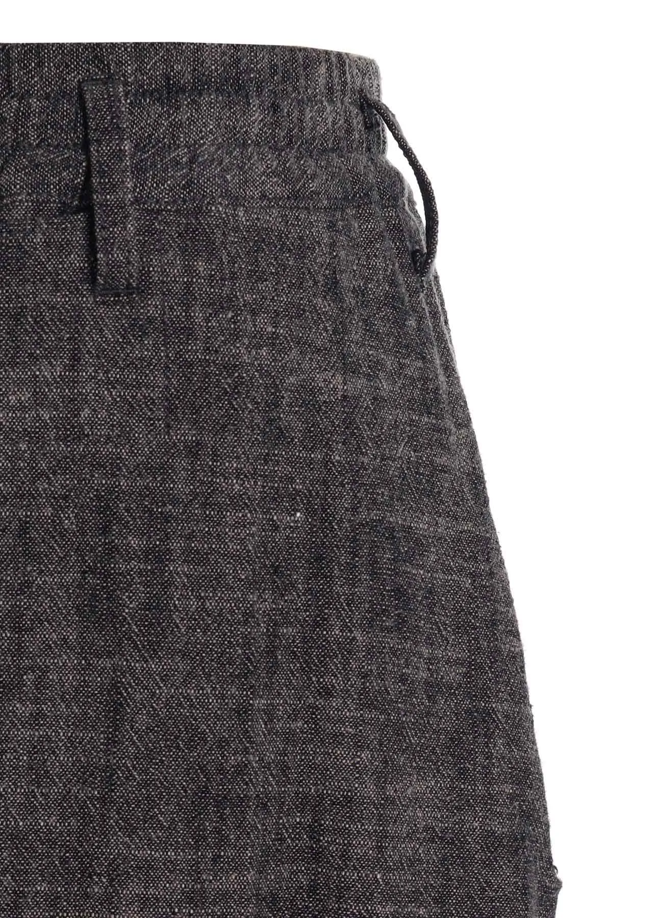 SLUB WASHER COTTON WRAP PANTS sold by Yohji Yamamoto product image thumbnail 5