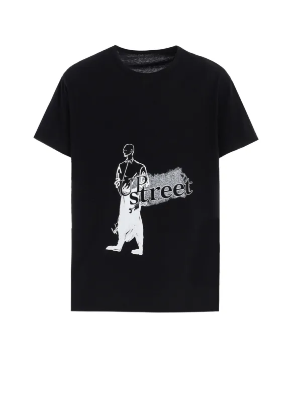 workersGraphic T-shirt E sold by Yohji Yamamoto