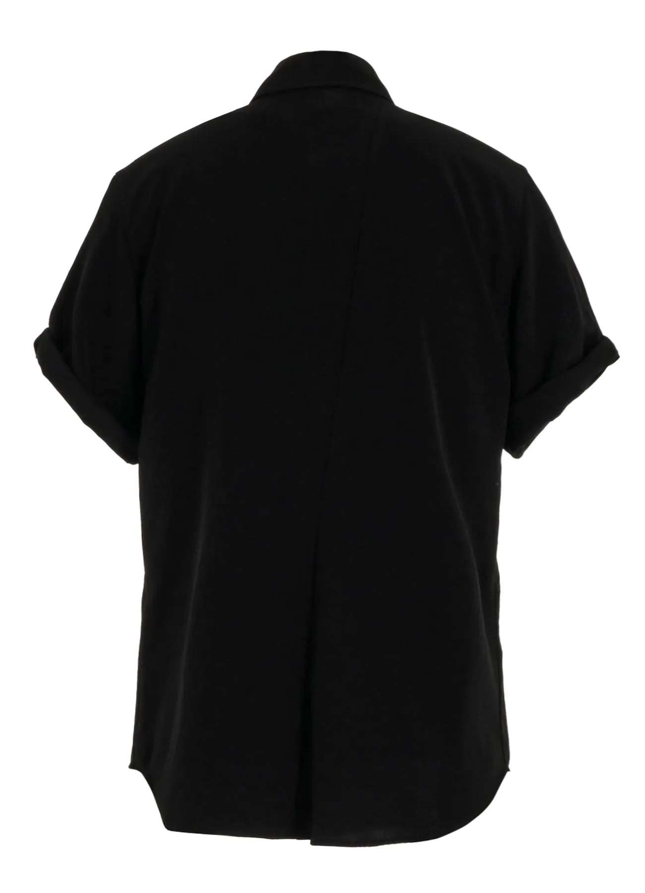 TA/PE CREPE DE CHINE SHORT SLV BLOUSE sold by Yohji Yamamoto product image thumbnail 4