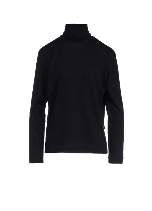 40/2 GAUZE JERSEY RELAXED HIGH NECK LONG SLEEVE T sold by Yohji Yamamoto
