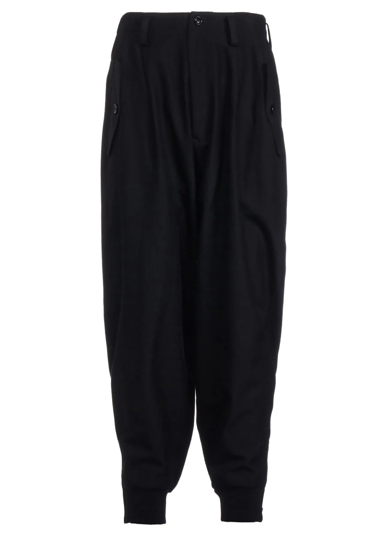 RY/W GABARDINE RIB SLEEVE PANTS sold by Yohji Yamamoto product image thumbnail 2
