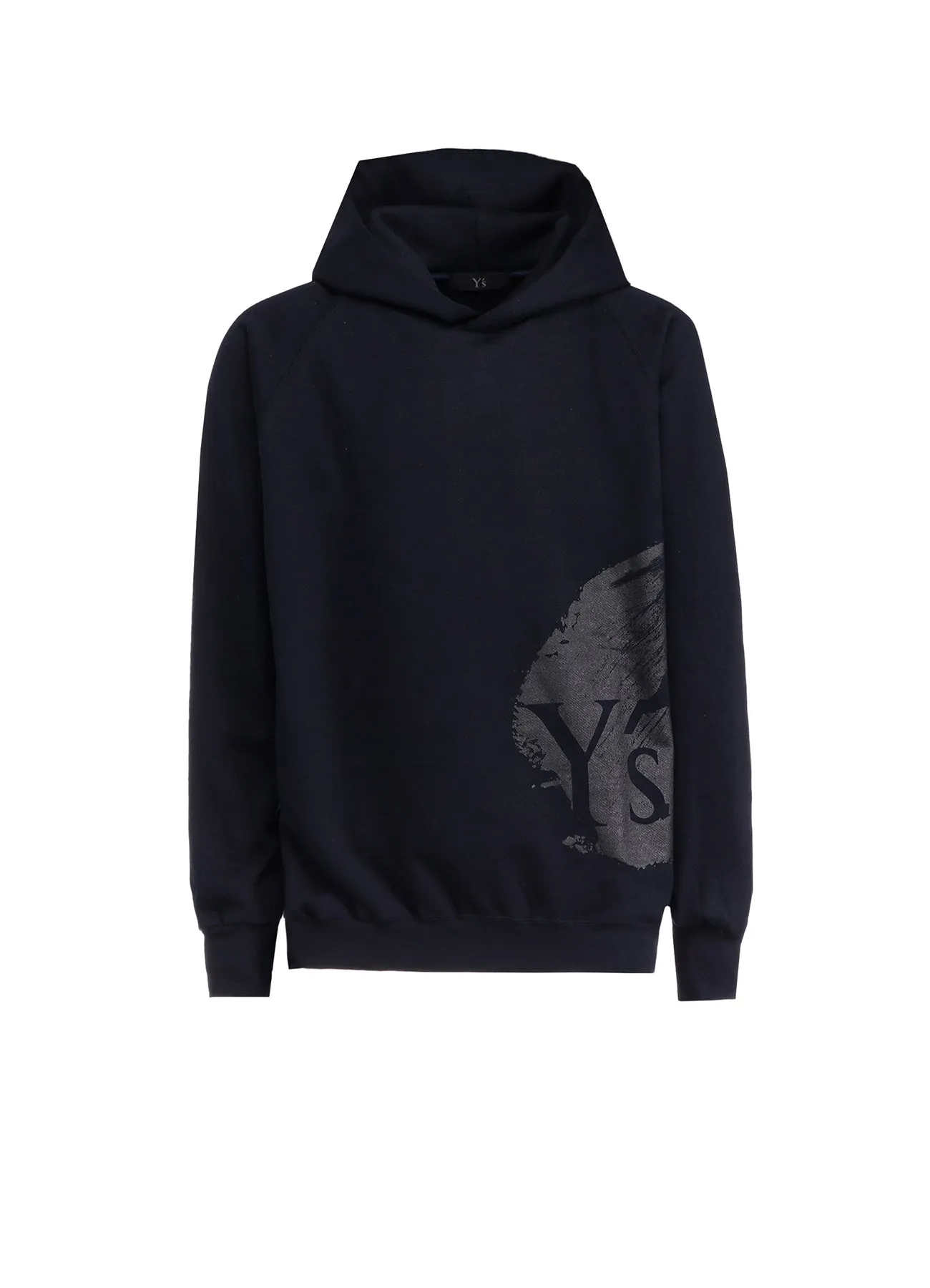 Y'S LOGO/BLUSH PRINT HOODIE sold by Yohji Yamamoto