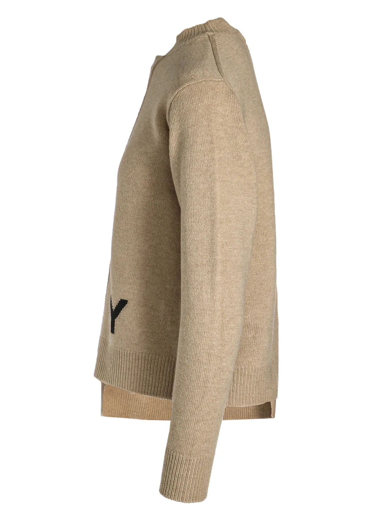 LAMB JERSEY INTERSIA ASYMMETERY Y PULLOVER sold by Yohji Yamamoto product image thumbnail 3