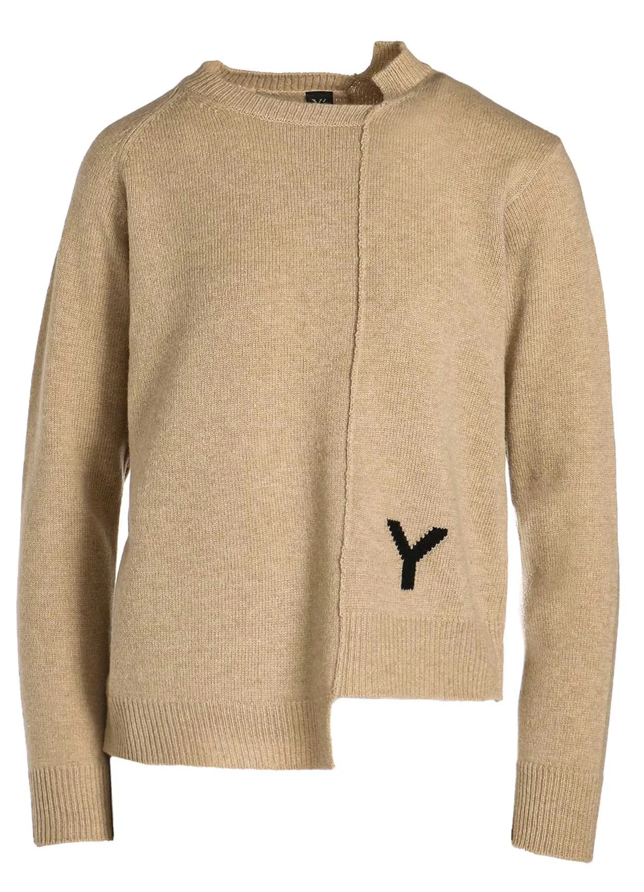 LAMB JERSEY INTERSIA ASYMMETERY Y PULLOVER sold by Yohji Yamamoto product image thumbnail 2