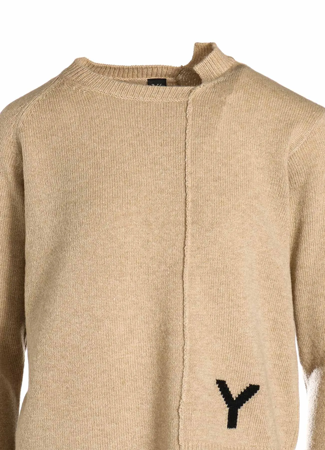 LAMB JERSEY INTERSIA ASYMMETERY Y PULLOVER sold by Yohji Yamamoto product image thumbnail 5