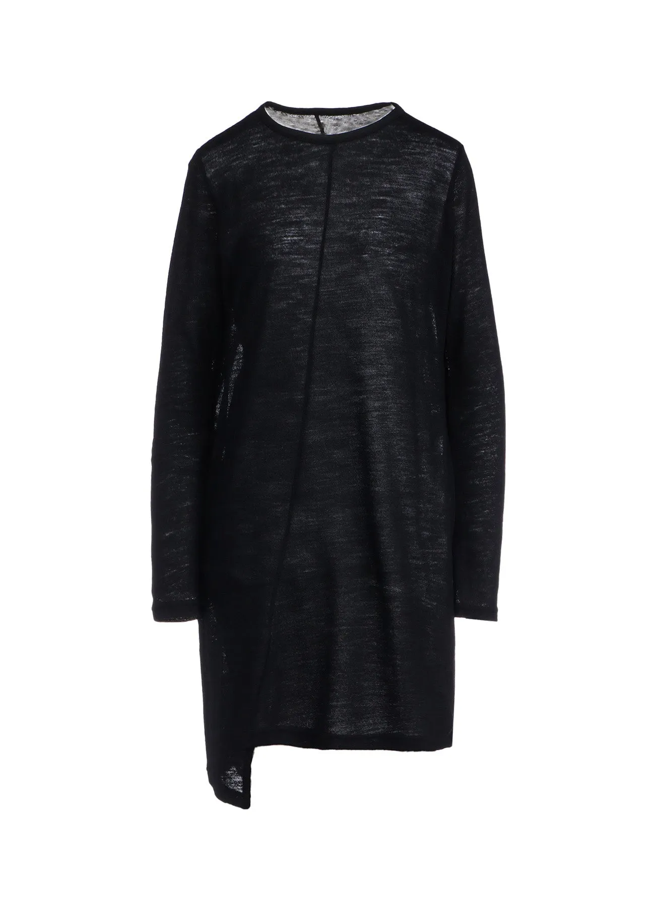 GAUZE NASHIJI ASYMMETRIC PULLOVER sold by Yohji Yamamoto