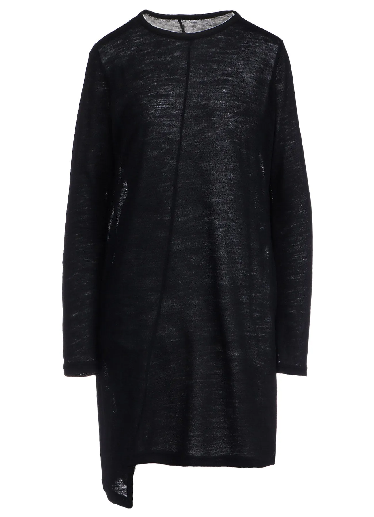 GAUZE NASHIJI ASYMMETRIC PULLOVER sold by Yohji Yamamoto product image thumbnail 2