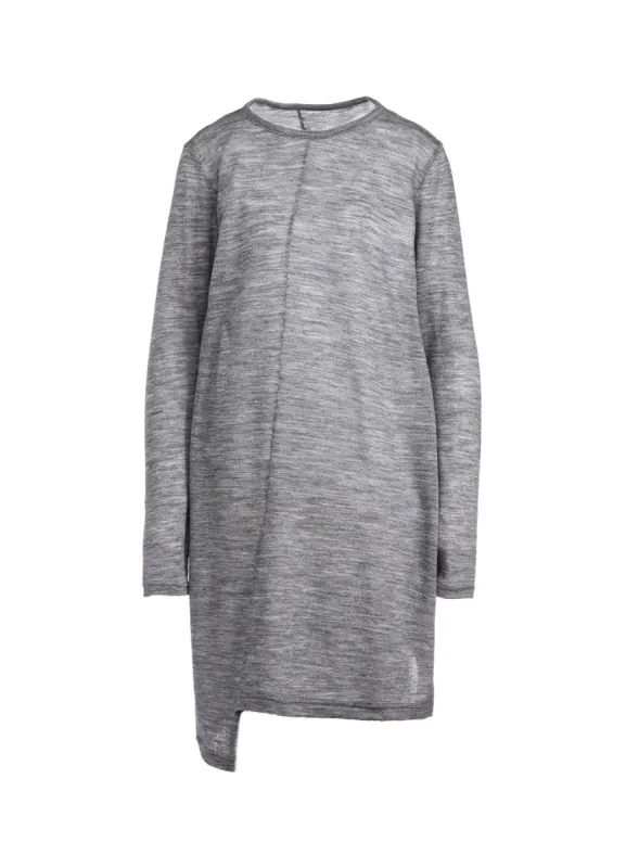 GAUZE NASHIJI ASYMMETRIC PULLOVER sold by Yohji Yamamoto