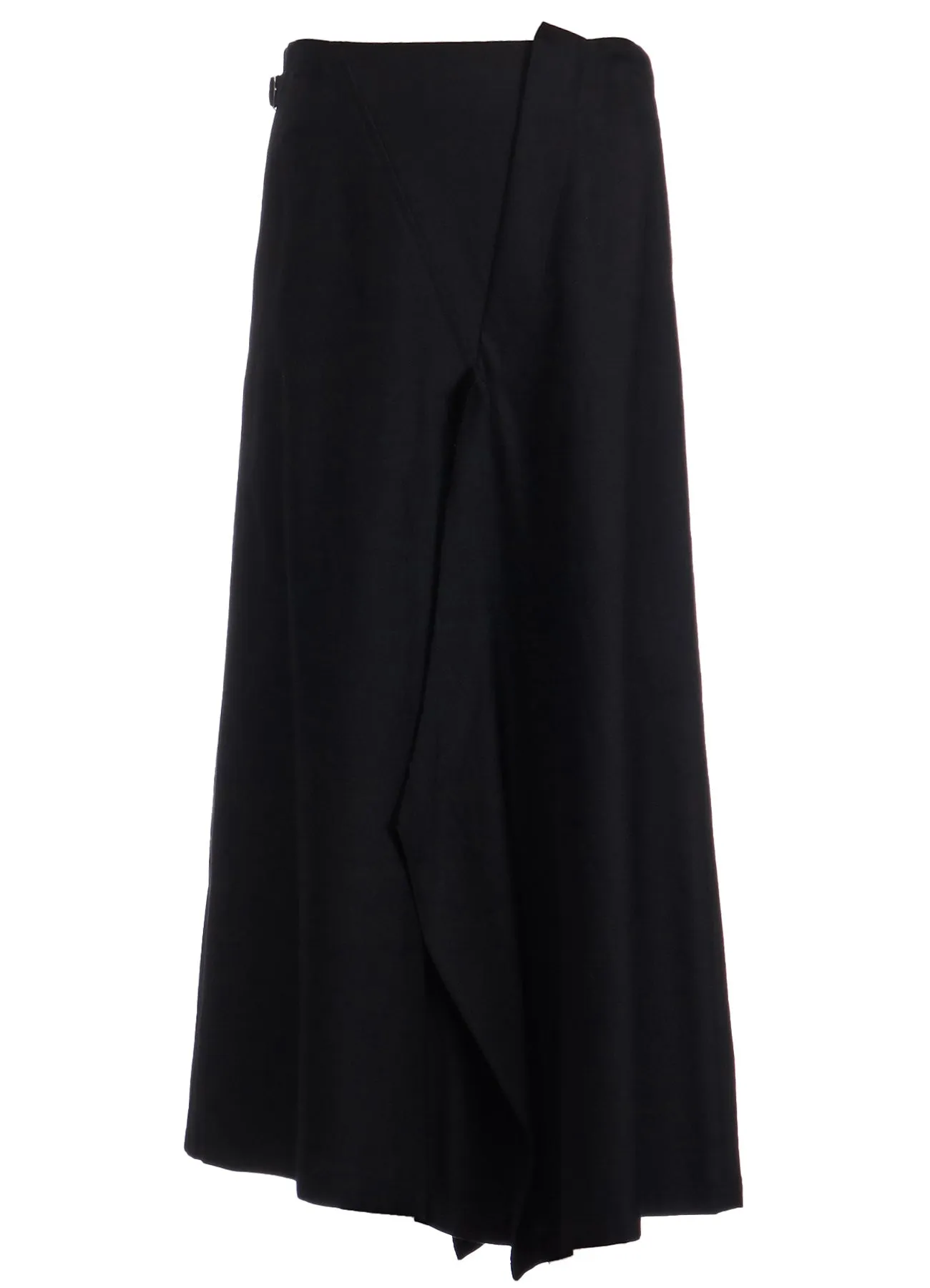 RY/W GABARDINE LEFT SIDE PATCH SKIRT PANTS sold by Yohji Yamamoto product image thumbnail 2