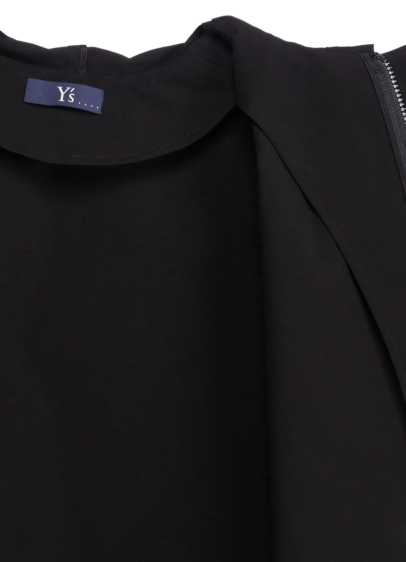 4WAY STRETCH WASHER WATER REPELLENT HOODIE PONCHO sold by Yohji Yamamoto product image thumbnail 4