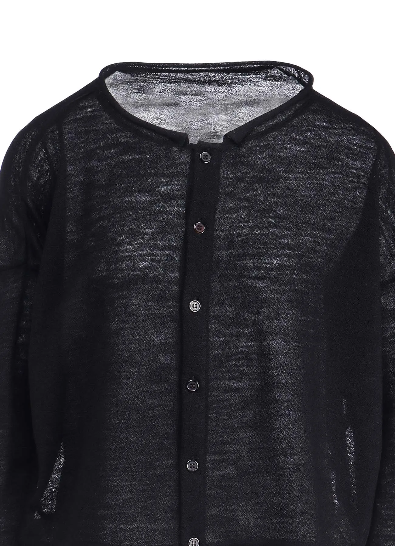 GAUZE NASHIJI WIDE CARDIGAN sold by Yohji Yamamoto product image thumbnail 5