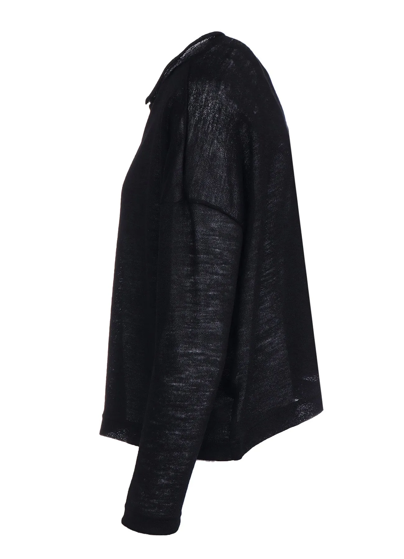 GAUZE NASHIJI WIDE CARDIGAN sold by Yohji Yamamoto product image thumbnail 3