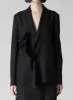 RY/W GABARDINE LEFT FRONT DRAPE JACKET sold by Yohji Yamamoto