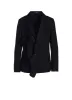 RY/W GABARDINE LEFT FRONT DRAPE JACKET sold by Yohji Yamamoto