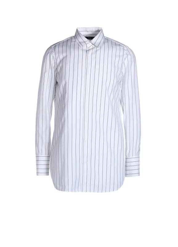 STRIPE SHIRT COLLAR BLOUSE sold by Yohji Yamamoto
