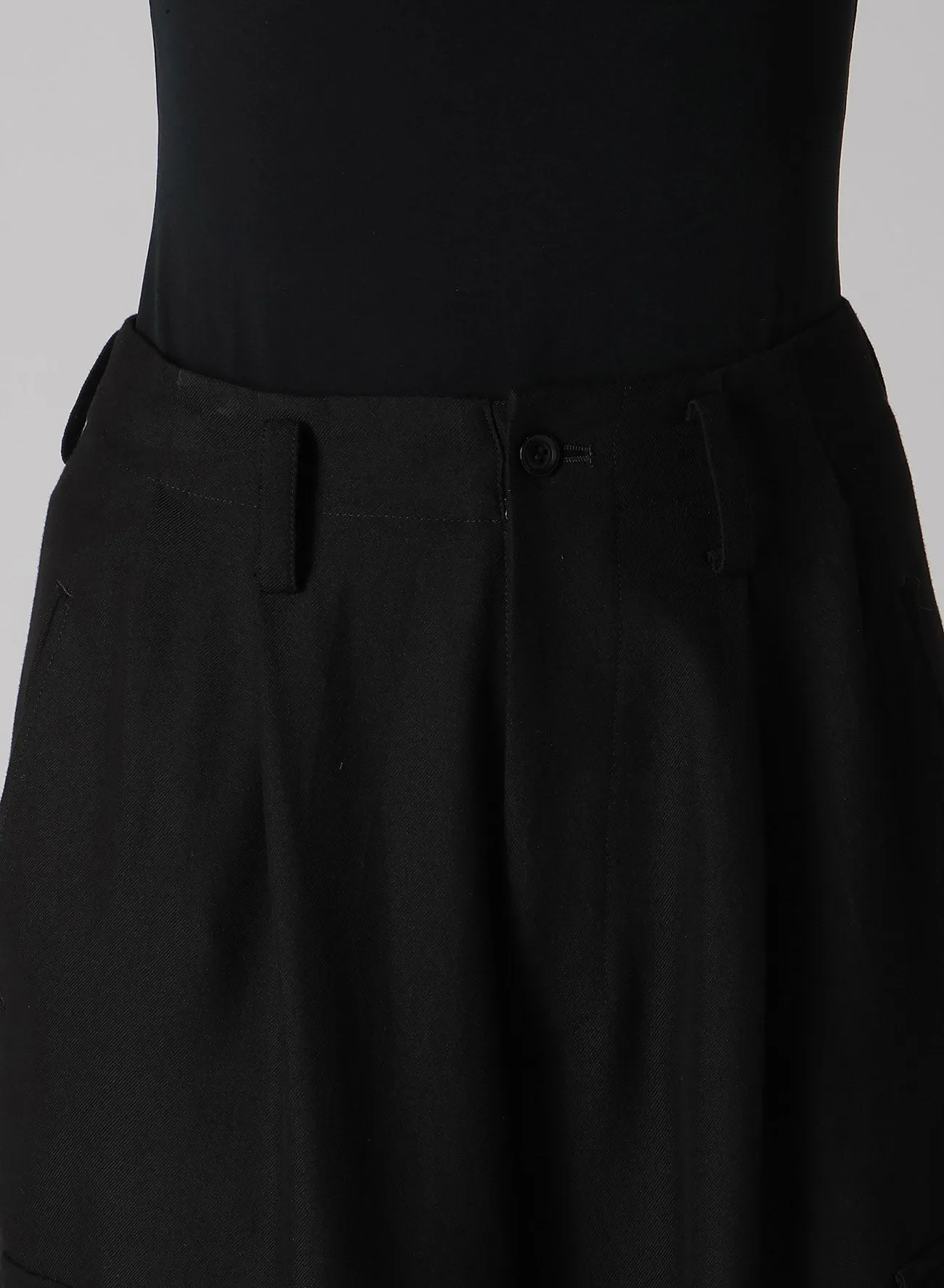 RY/W GABARDINE CARGO PANTS sold by Yohji Yamamoto product image thumbnail 5