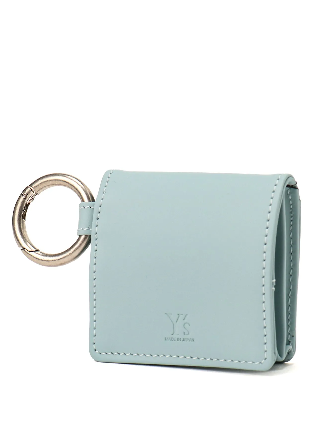 RUBBER TOUCH LEATHER COIN CASE sold by Yohji Yamamoto product image thumbnail 2