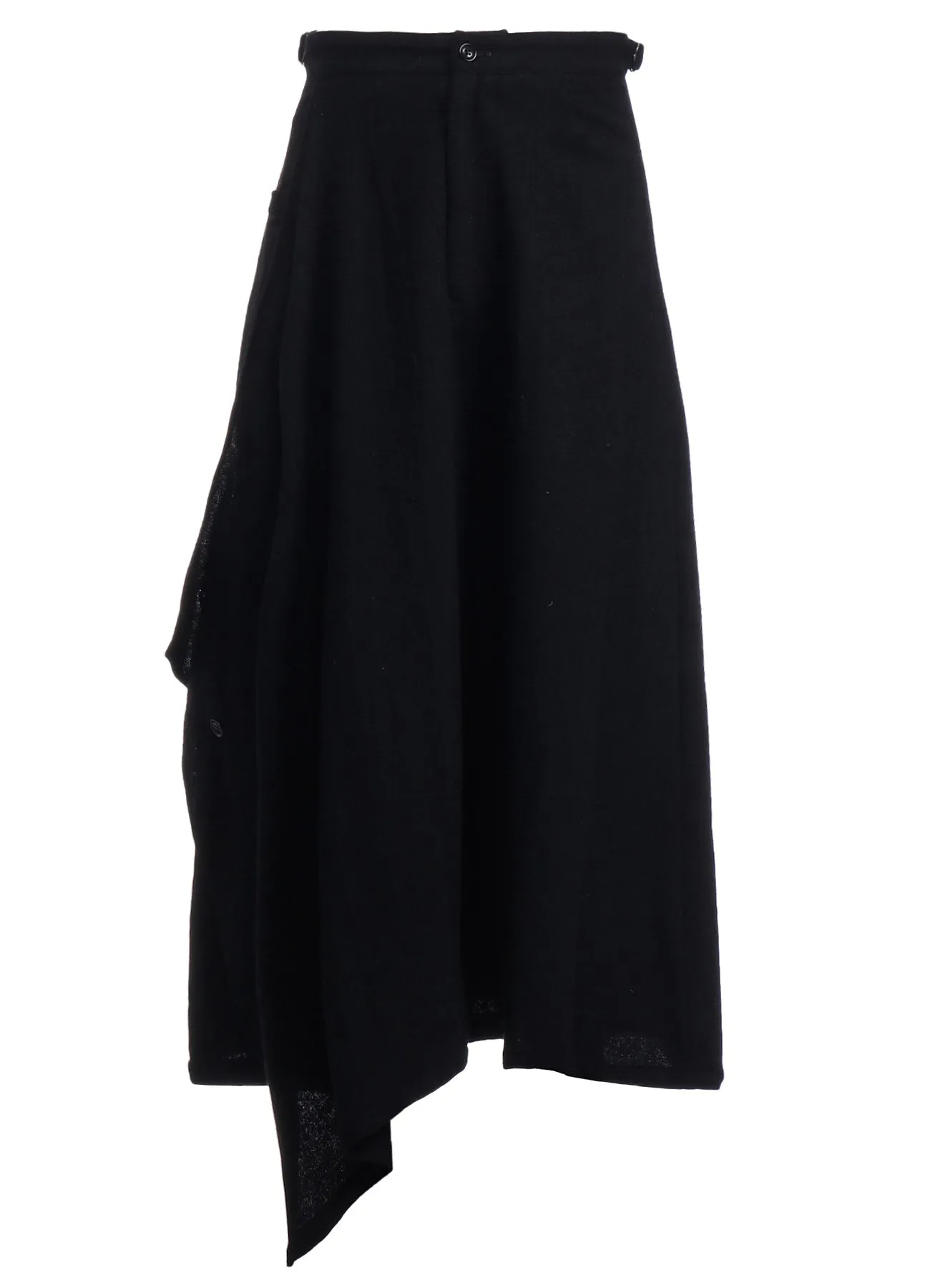 WOOL FLANNEL FLARE SKIRT sold by Yohji Yamamoto product image thumbnail 2