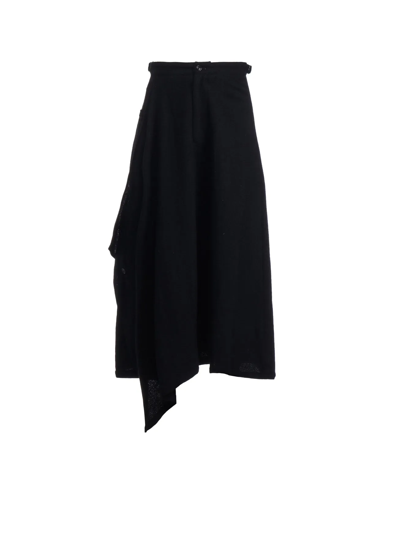 WOOL FLANNEL FLARE SKIRT sold by Yohji Yamamoto