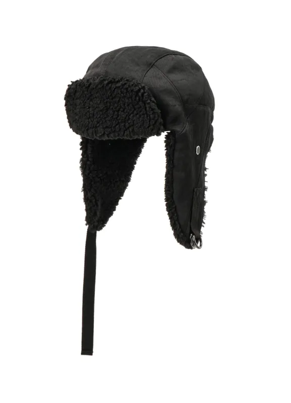 VINTAGE NYLON TWILL FLYING CAP sold by Yohji Yamamoto