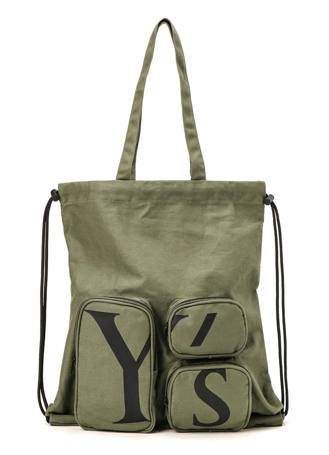 Y'S LOGO CANVAS NAPSACK sold by Yohji Yamamoto product image thumbnail 2