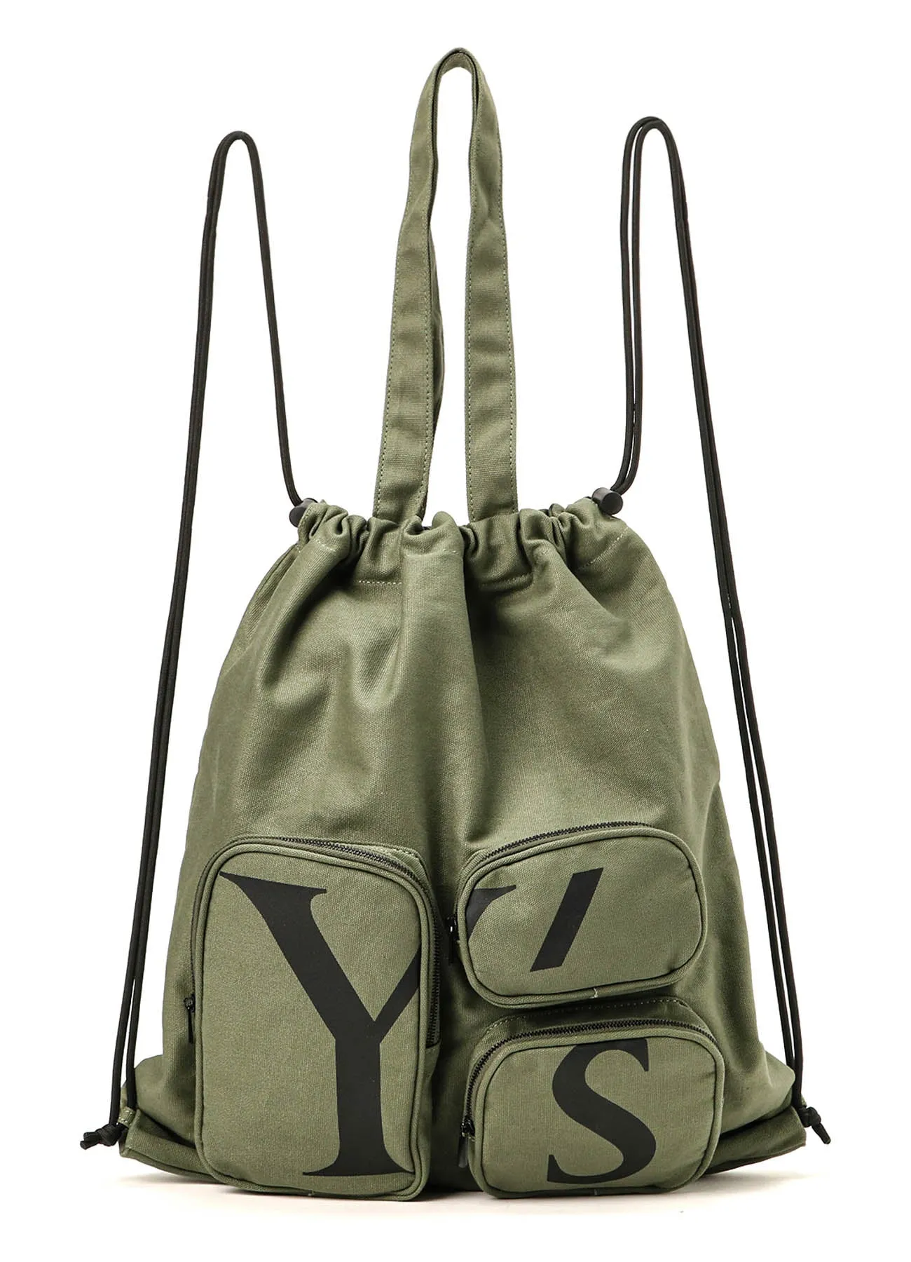 Y'S LOGO CANVAS NAPSACK sold by Yohji Yamamoto product image thumbnail 5
