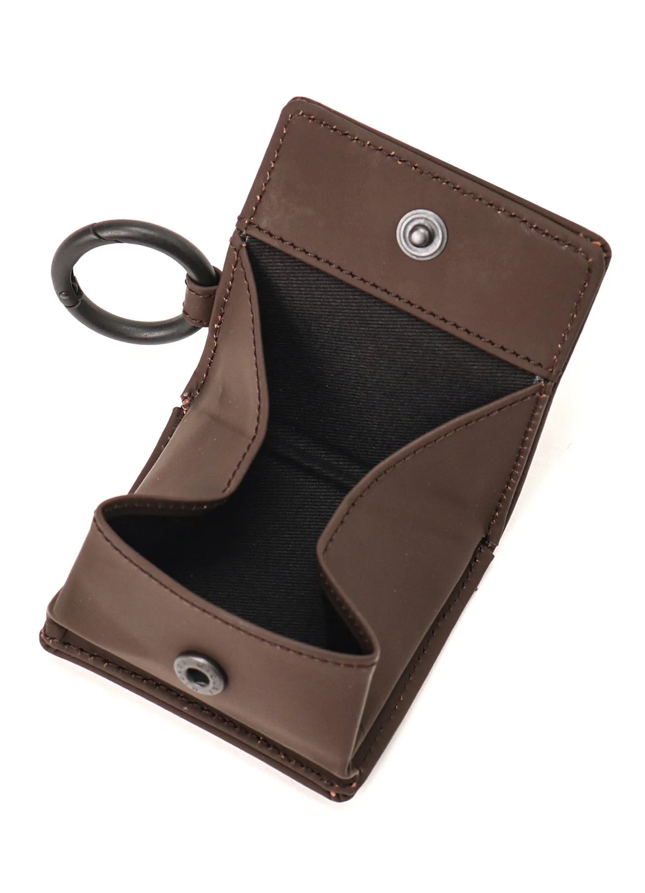RUBBER TOUCH LEATHER COIN CASE sold by Yohji Yamamoto product image thumbnail 5