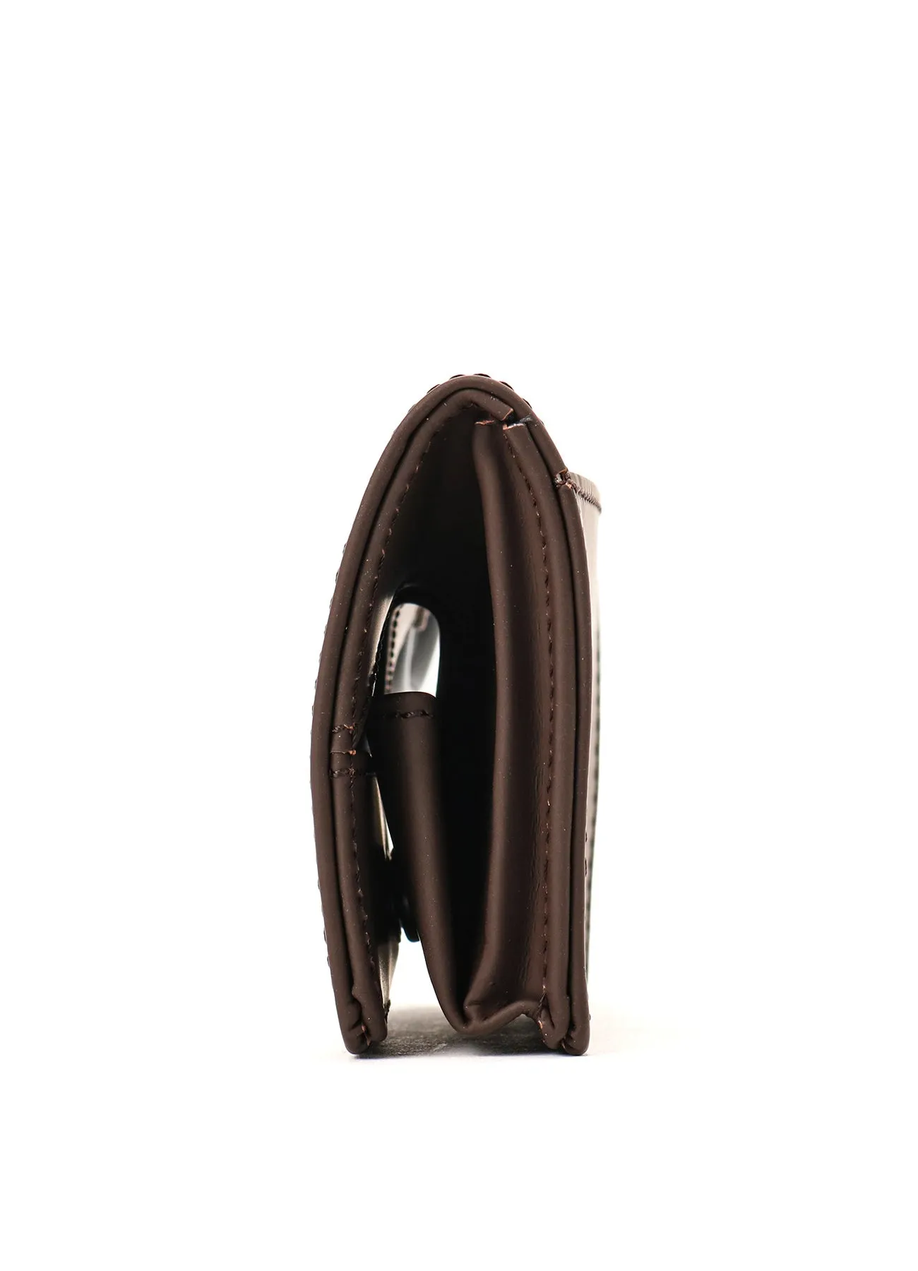 RUBBER TOUCH LEATHER COIN CASE sold by Yohji Yamamoto product image thumbnail 3