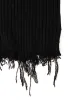LAMB WOOL DAMAGED NECK WARMER W/ HOODIE sold by Yohji Yamamoto