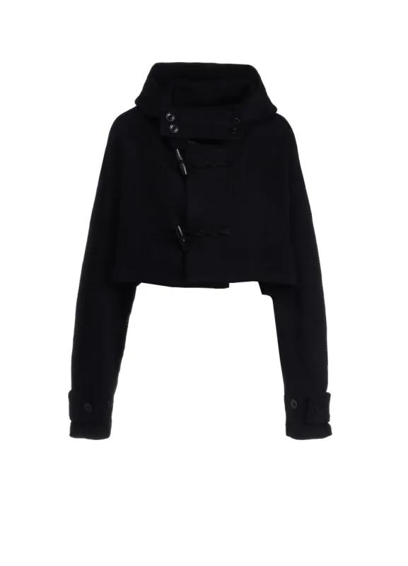 DOTS JACQUARD SHORT DUFFEL COAT sold by Yohji Yamamoto