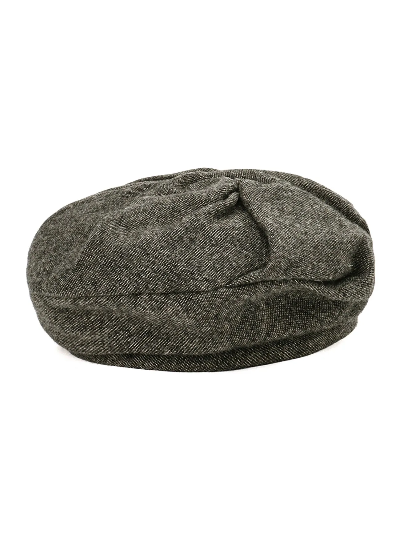 WOOL FLANNEL GATHERED BERET sold by Yohji Yamamoto product image thumbnail 4