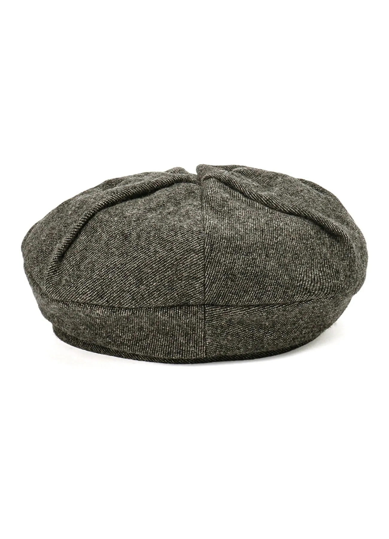WOOL FLANNEL GATHERED BERET sold by Yohji Yamamoto product image thumbnail 3