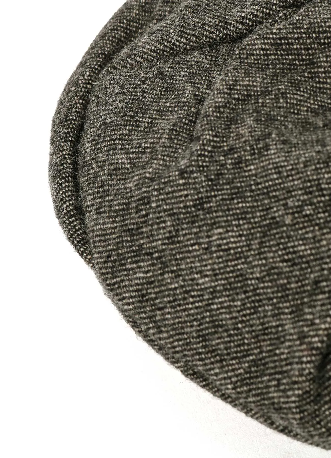 WOOL FLANNEL GATHERED BERET sold by Yohji Yamamoto product image thumbnail 5