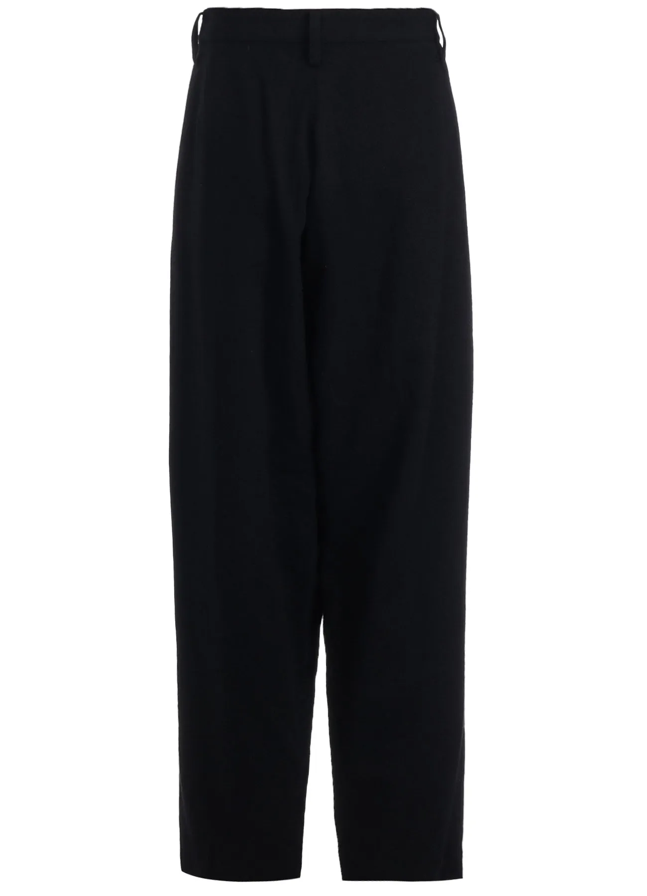 WOOL FLANNEL SINGLE TUCK WIDE PANTS sold by Yohji Yamamoto product image thumbnail 3