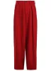WOOL FLANNEL SINGLE TUCK WIDE PANTS sold by Yohji Yamamoto