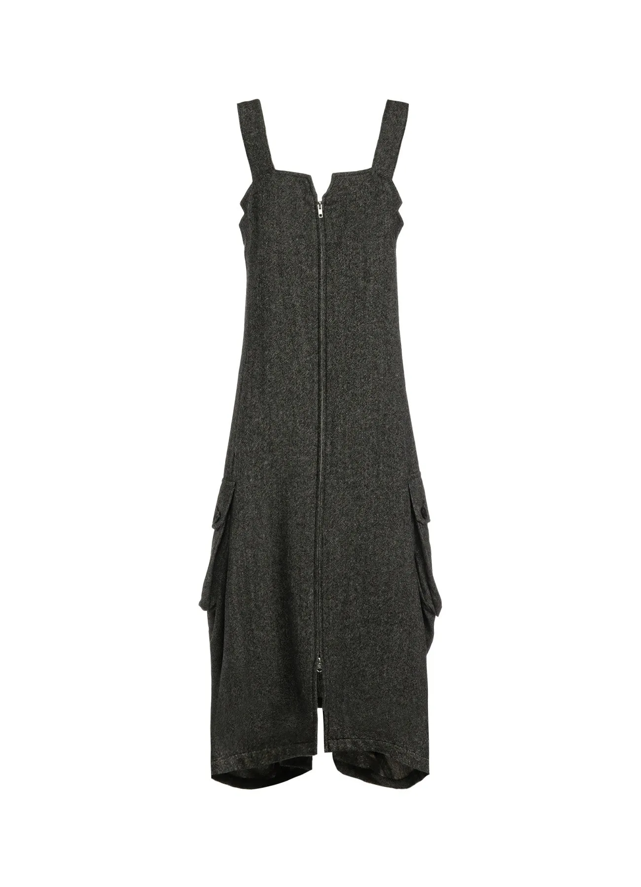 WOOL FLANNEL WORK DRESS sold by Yohji Yamamoto