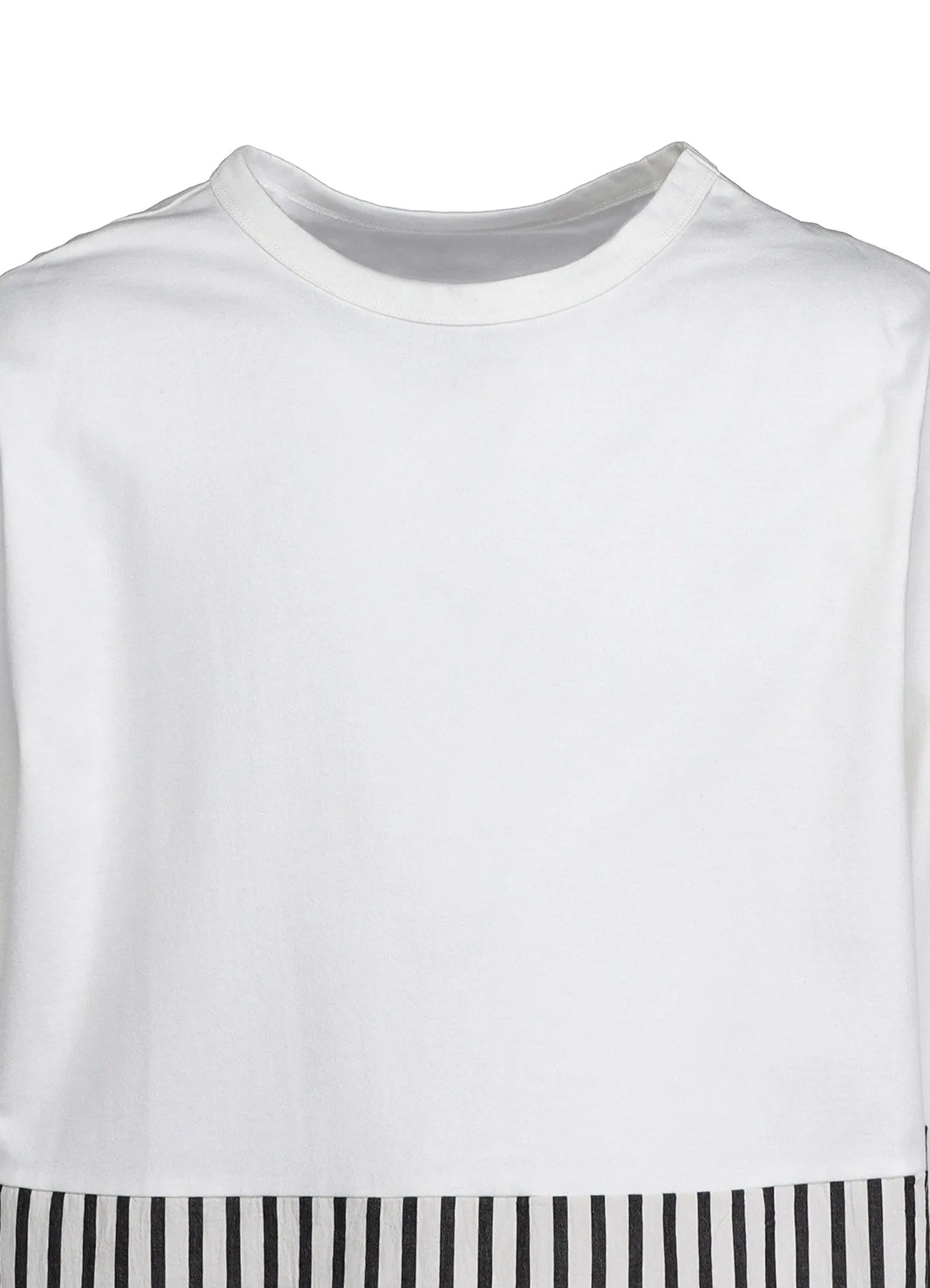 COTTON STRIPE SWITCHING SHIRT (L) sold by Yohji Yamamoto product image thumbnail 5