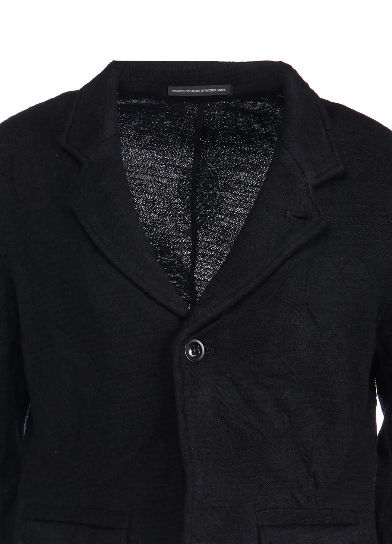 DOTS JACQUARD TAILORED SHORT JACKET sold by Yohji Yamamoto product image thumbnail 5