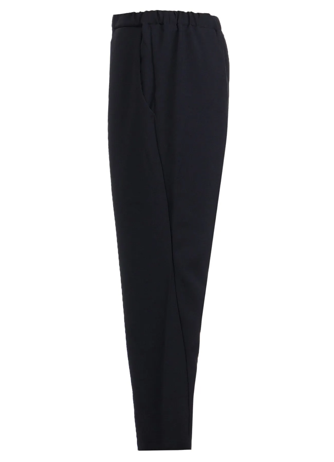 POLYESTER PLAIN WEAVE CROPPED PANTS sold by Yohji Yamamoto product image thumbnail 3