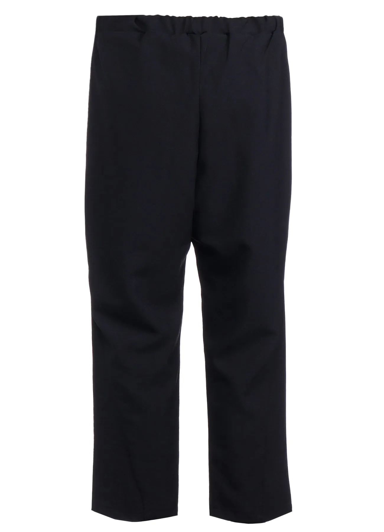 POLYESTER PLAIN WEAVE CROPPED PANTS sold by Yohji Yamamoto product image thumbnail 4