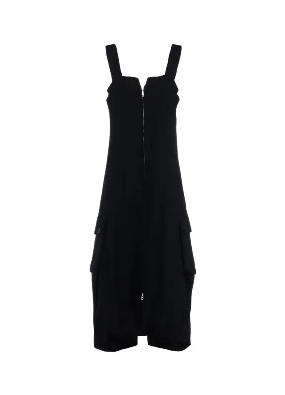 WOOL FLANNEL WORK DRESS sold by Yohji Yamamoto