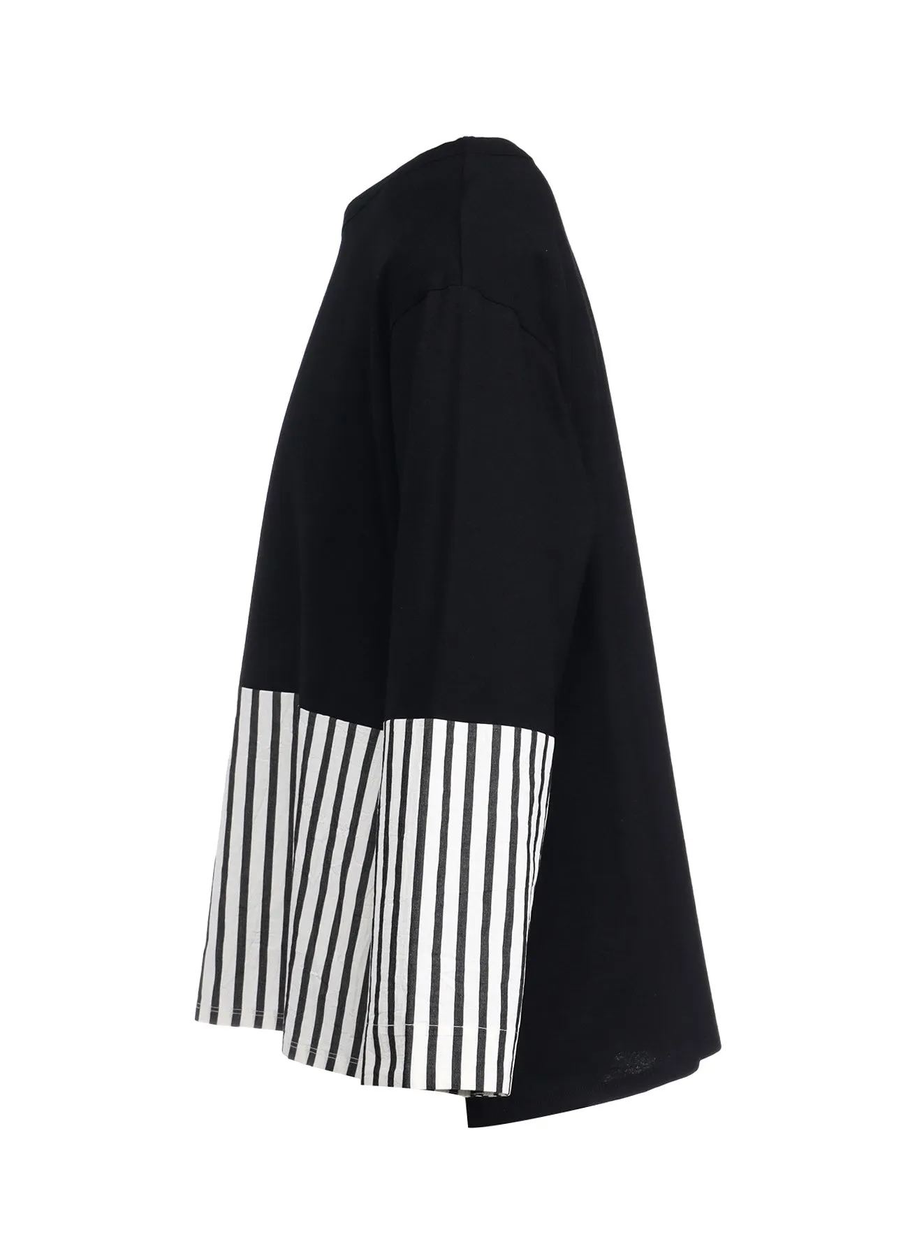 COTTON STRIPE SWITCHING SHIRT (M) sold by Yohji Yamamoto product image thumbnail 3